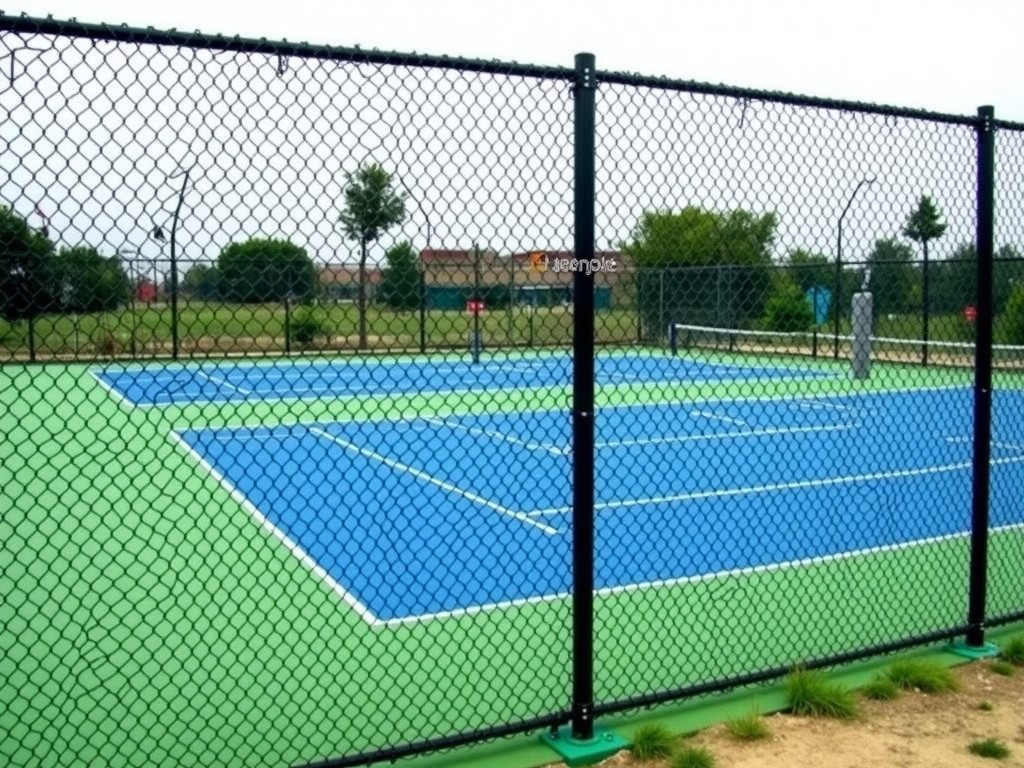 Best Price Tennis Court Chain Link Fence Price Manufacturer