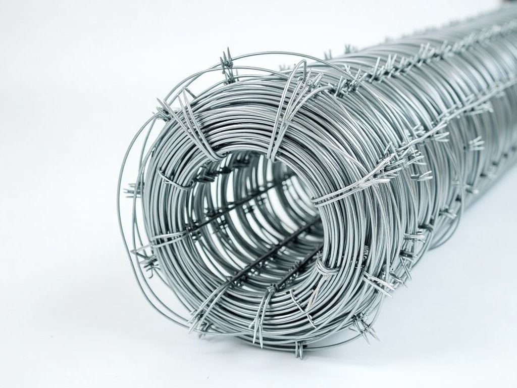 China Galvanized Barbed Wire Fencing Roll Manufacturer