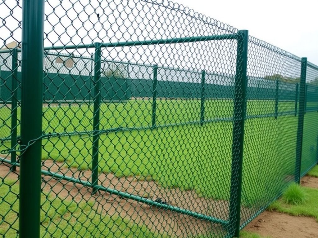 China Heavy Duty Aluminum Chain Link Fence Panels Factory