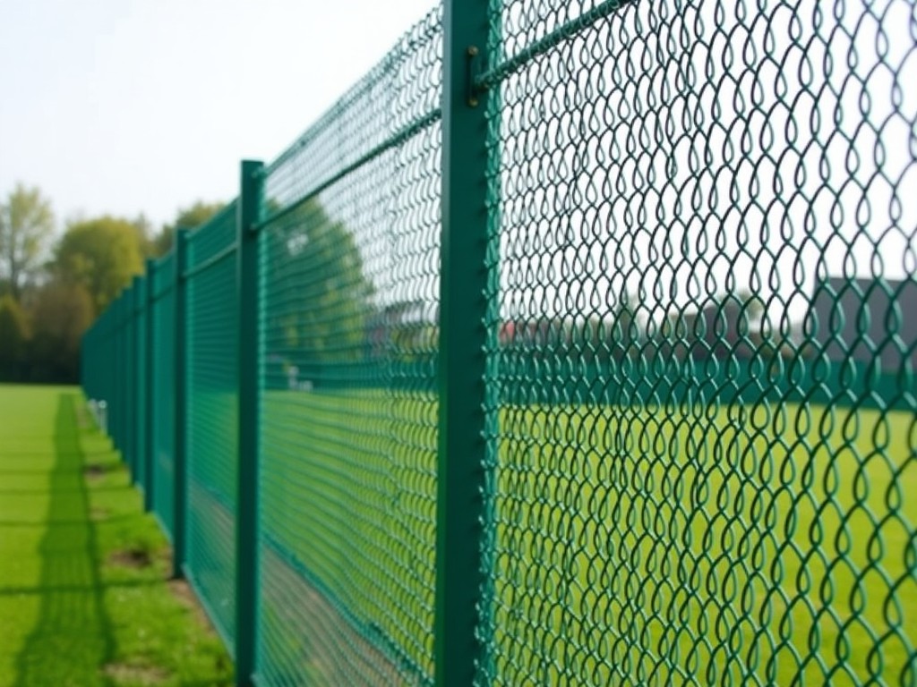 China Small Hole Chain Link Fence Manufacturer