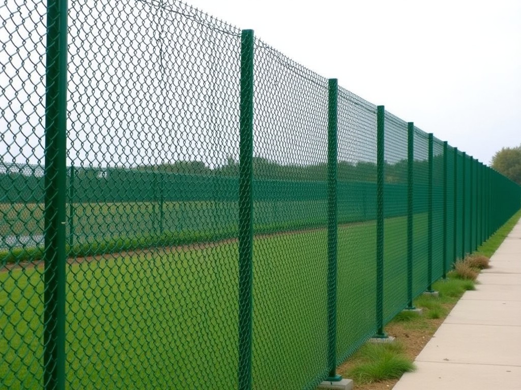 China Standard Residential Chain Link Fence Manufacturer