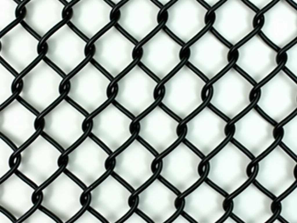 Custom Black Pvc Coated Chain Link Fence Factory