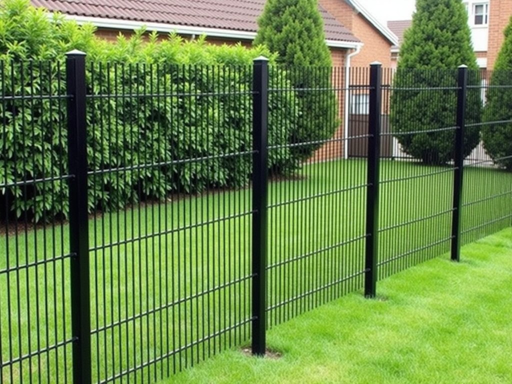 Custom Black Woven Wire Fence For Garden Supplier