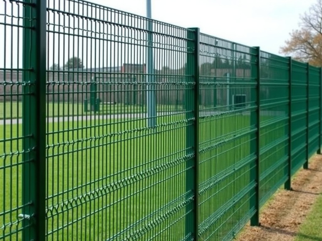 Custom Green Pvc Coated Anti Climb Fence Factory