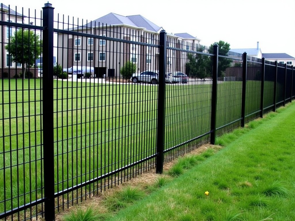 Custom Metal Wire Fence Panels