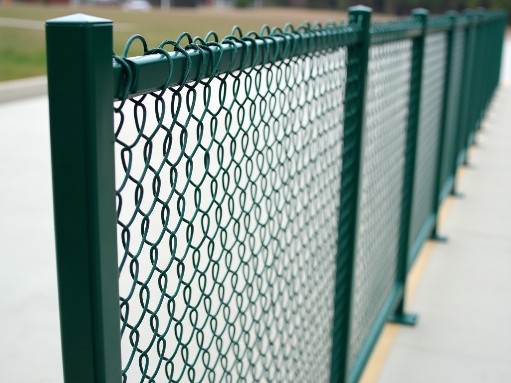 Custom Powder Coated Chain Link Fencing
