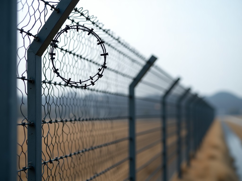 Custom Prison Razor Barbed Wire Fence