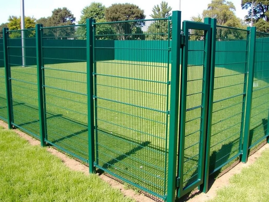 Custom Pvc Coated Welded Wire Fence Panels