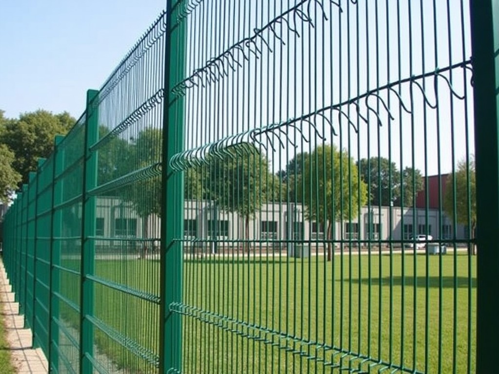Direct Factory Welding Aluminum Mesh Security Fence Factory