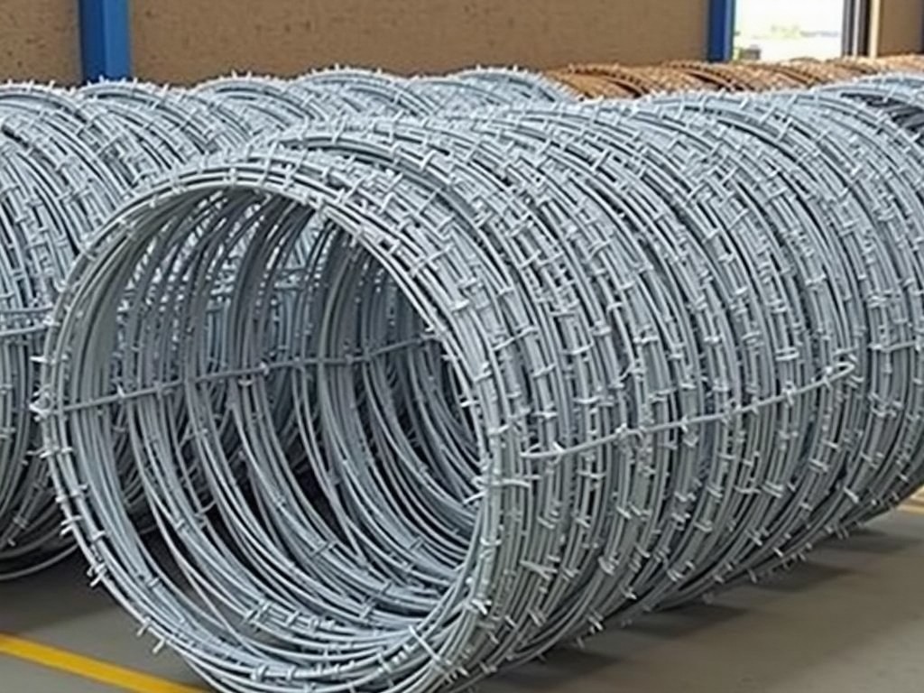 Factory Direct Hot Dipped Galvanized Razor Barbed Wire Exporter
