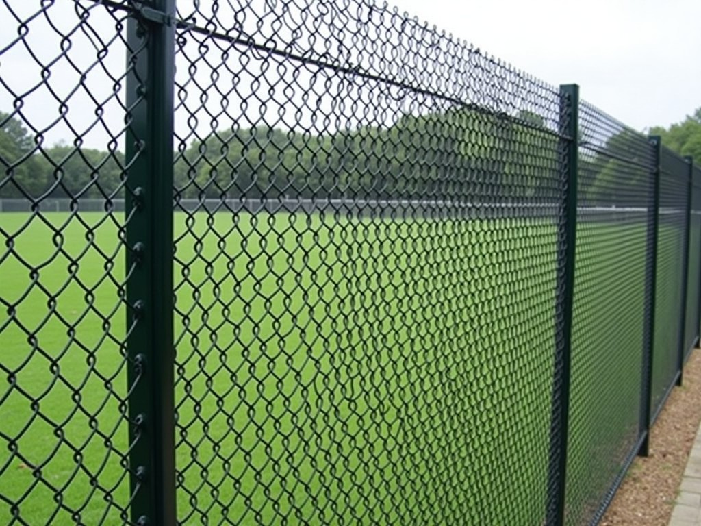 Low Price Price Of Black Chain Link Fence