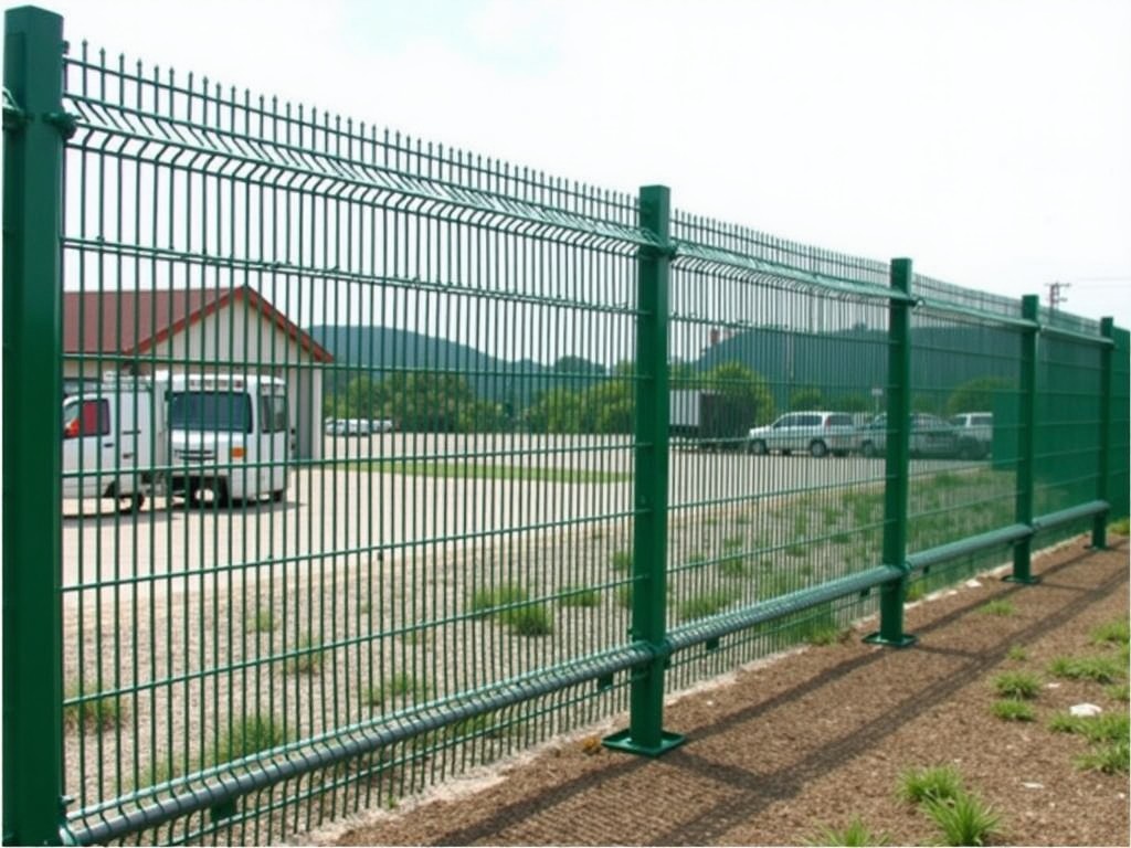 Oem Concrete Welded Wire Mesh Fence Exporter